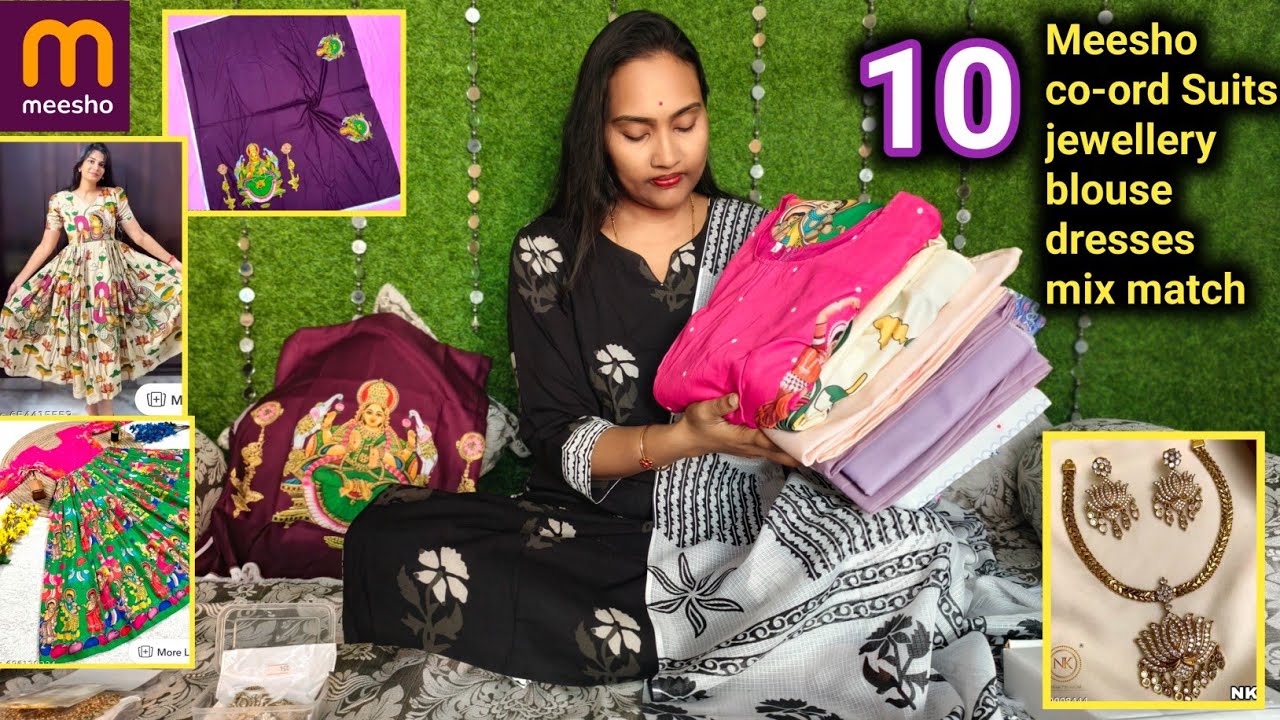 Meesho Mix- Match collections 👌 నిజంగా అన్నీ బాగున్నాయి 😍 మీకు 100% నచ్చుతాయి 😍 collection don't mis