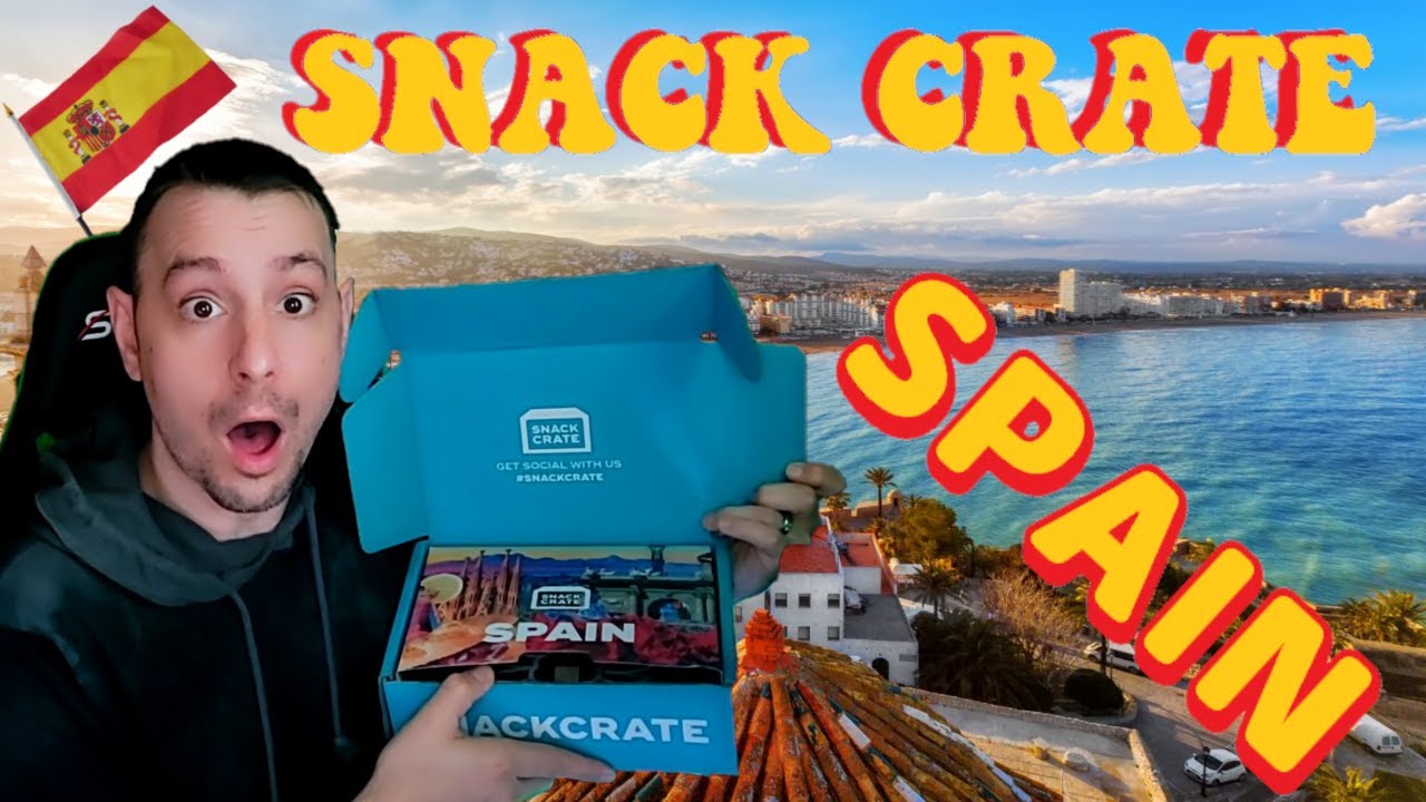 THIS CRATE COULD BEAT SWEDEN | American Tries Snacks From Spain | Snack Crate Challenge