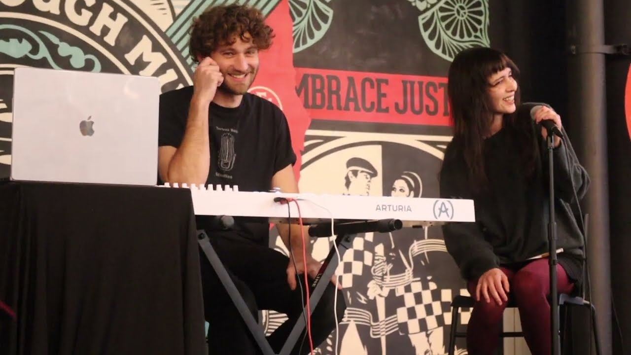 Magdalena Bay - Vampire in the Corner,Sound check rehearsal,Live at Amoeba Hollywood Records