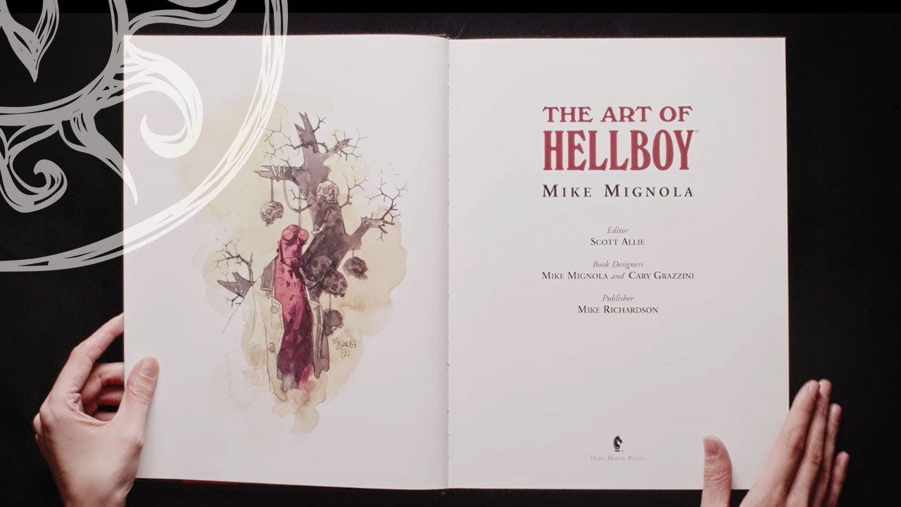HellBoy Art Book (Complete Book Flip Through)