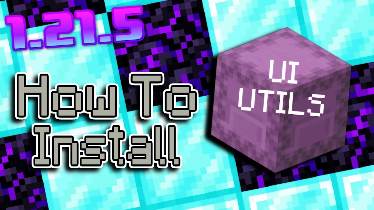 How to Install Ui-Utils for Minecraft 1.21.5 (Dupe Mod)
