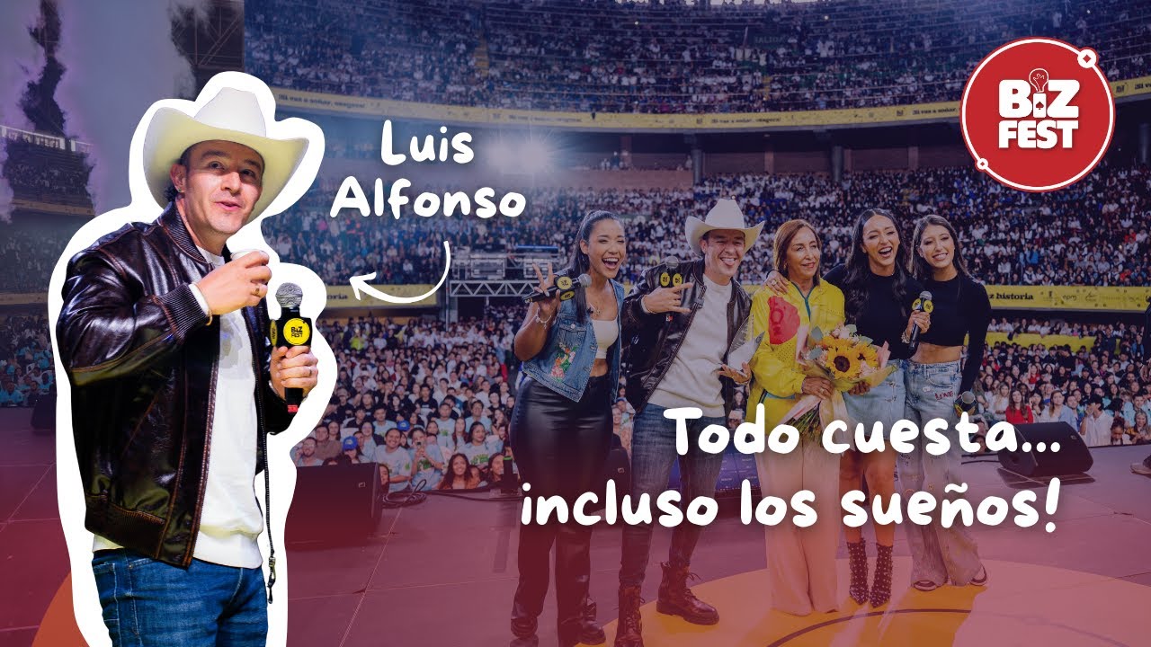 Luis Alfonso sin filtros en Biz Fest Medellín 2025 🎙️