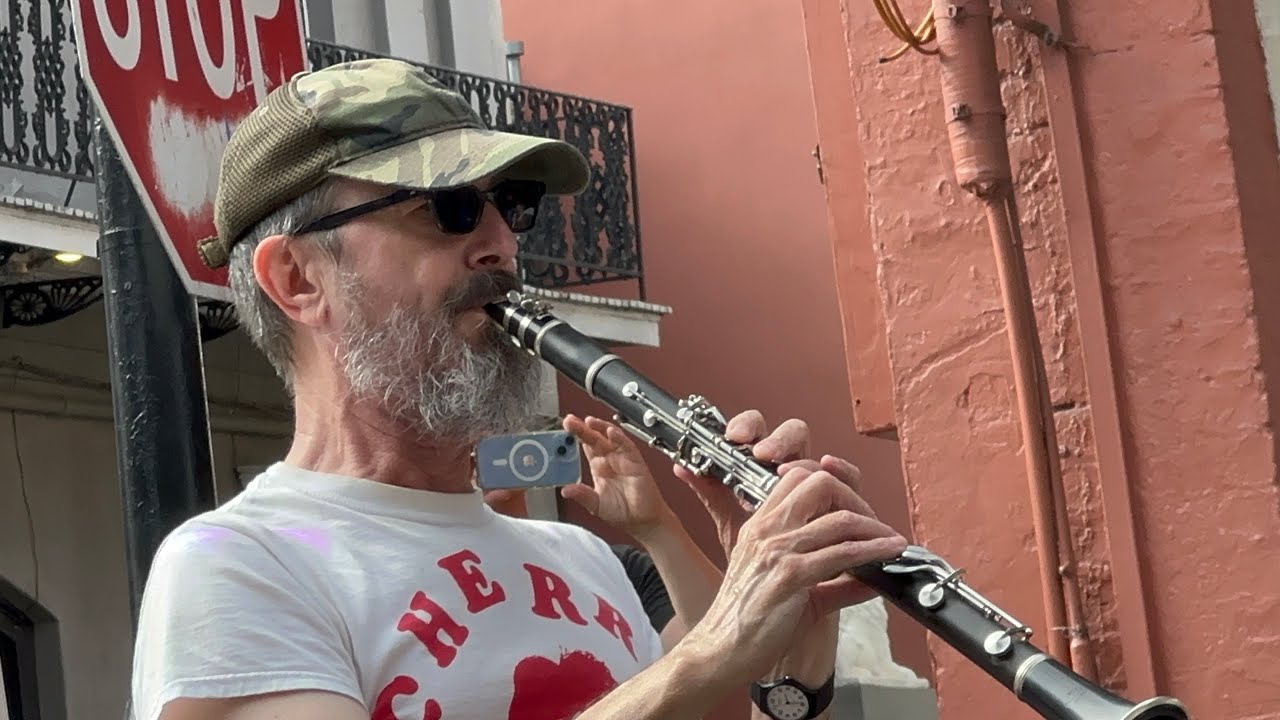 Come On In {ain’t nobody here but me} Tuba Skinny busking on Royal Street spring 2023    #tubaskinny