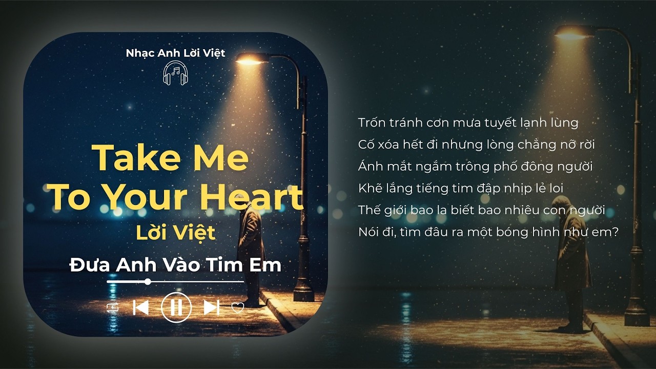 Take Me To Your Heart - MLTR (Lời Việt) | Đưa Anh Vào Tim Em