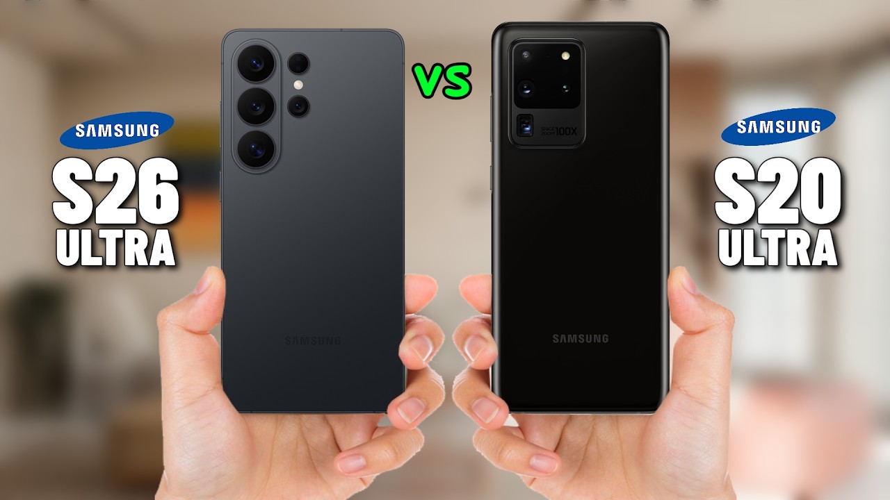 Samsung Galaxy S26 Ultra vs Galaxy S20 Ultra 5G – 6 Years Later! Full Comparison