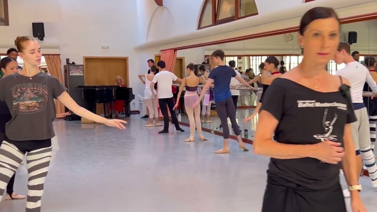 International Balletmasterclasses in Prague 2024 Ballet Class with T.Podarilova and pianist D.Huff