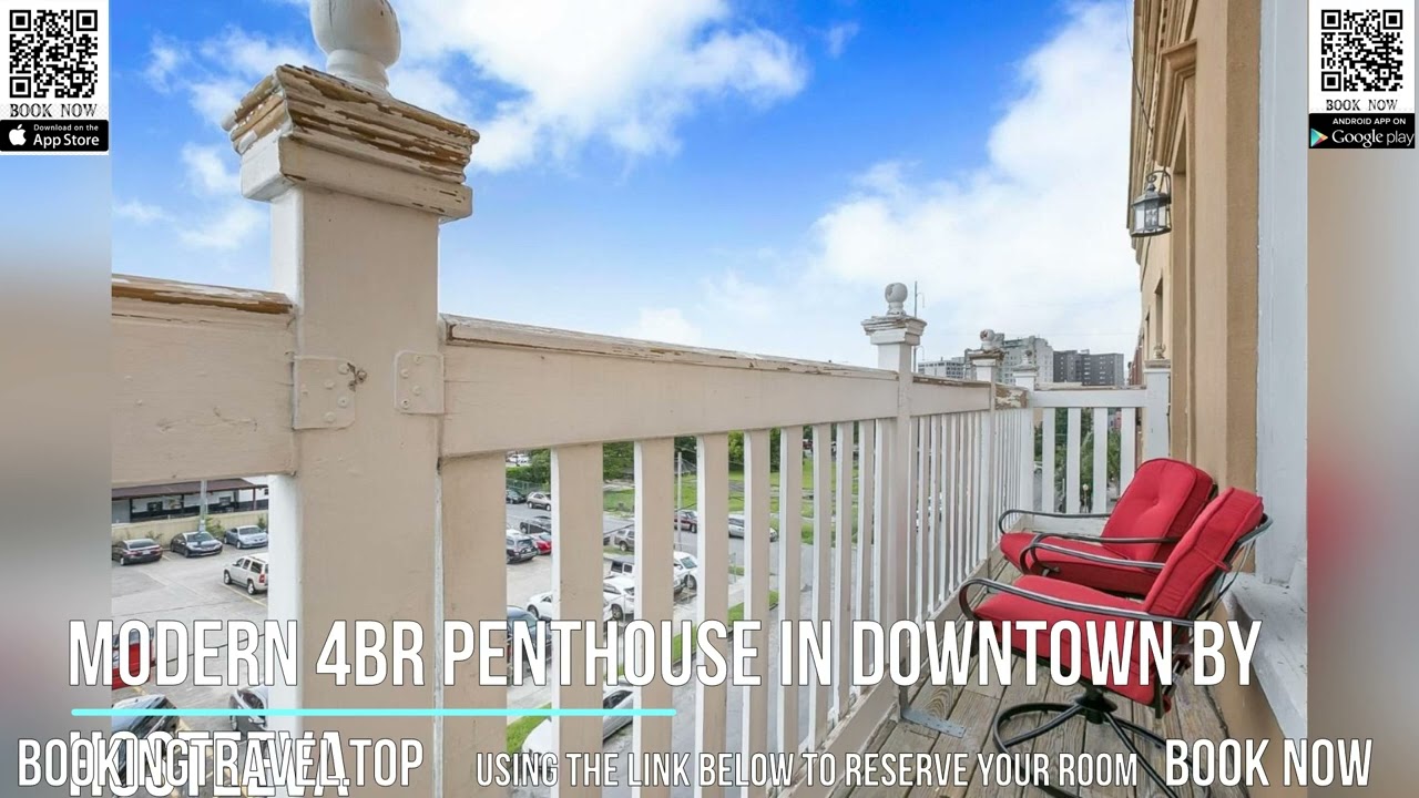 Modern 4BR Penthouse in Downtown by Hosteeva