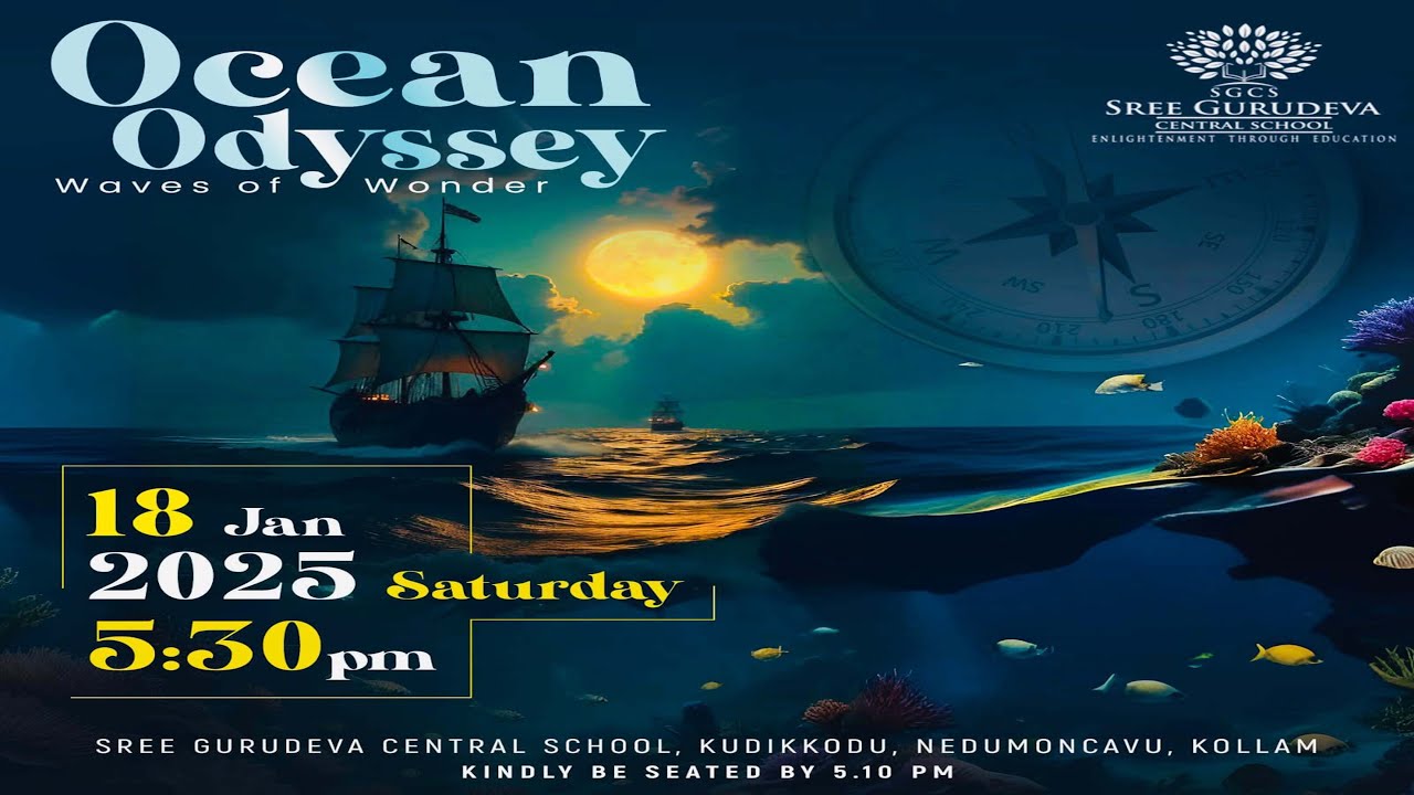 OCEAN ODYSSEY _Waves of Wonder _SGCS Annual day celebration 2025