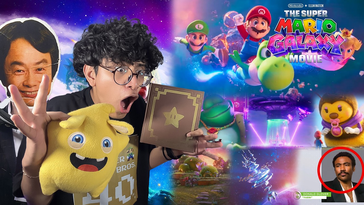 ¡SALDRA REINA ABEJA! - REACCION TRAILER3 MARIO GALAXY MOVIE, Yoshi es QUIEN?, Nuevas Galaxias y WART