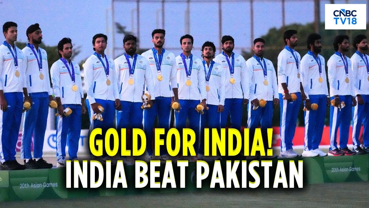 ZOBACZ: Indie zdobywają ZŁOTO w starciu z Pakistanem! Dube, Tilak i Laxman świętują dumne zwycięs...