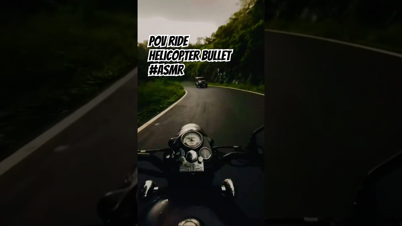 #povride #bulletlover #asmr #bikelover #royalenfieldbullet #greeneryride #keralaroad #keralaroadtrip