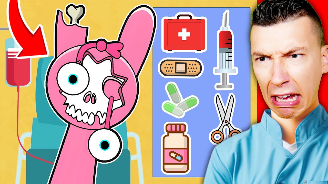 REDKILL SOIGNE LES SPRUNKI À L'HOPITAL !! (Sprunky Surgery Asmr)
