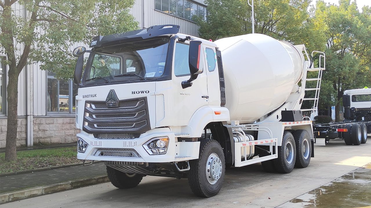 HOWO 8 10 12 CBM Cement Transit Mixer Truck