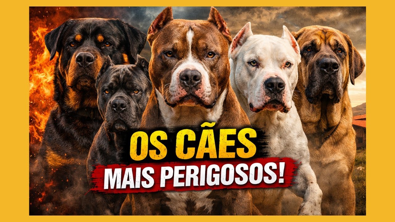 Os 5 Câes Mais Perigosos