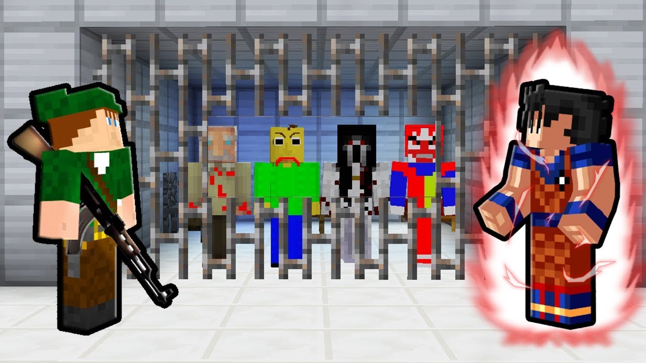 A PRISÃO DOS MONSTROS MAIS PERIGOSOS NO MINECRAFT!!