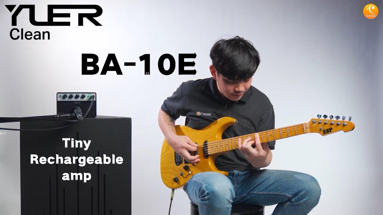 YUER BA-10E Tiny Electric Guitar Amp Video From CT Music