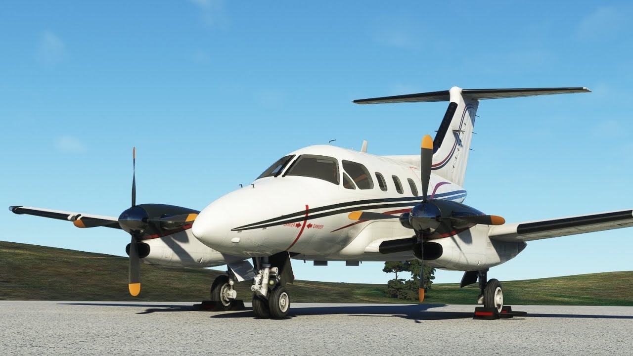 Livestream flight exploring the Greek islands in the updated EMB-121 Xingu II in Flight Simulator