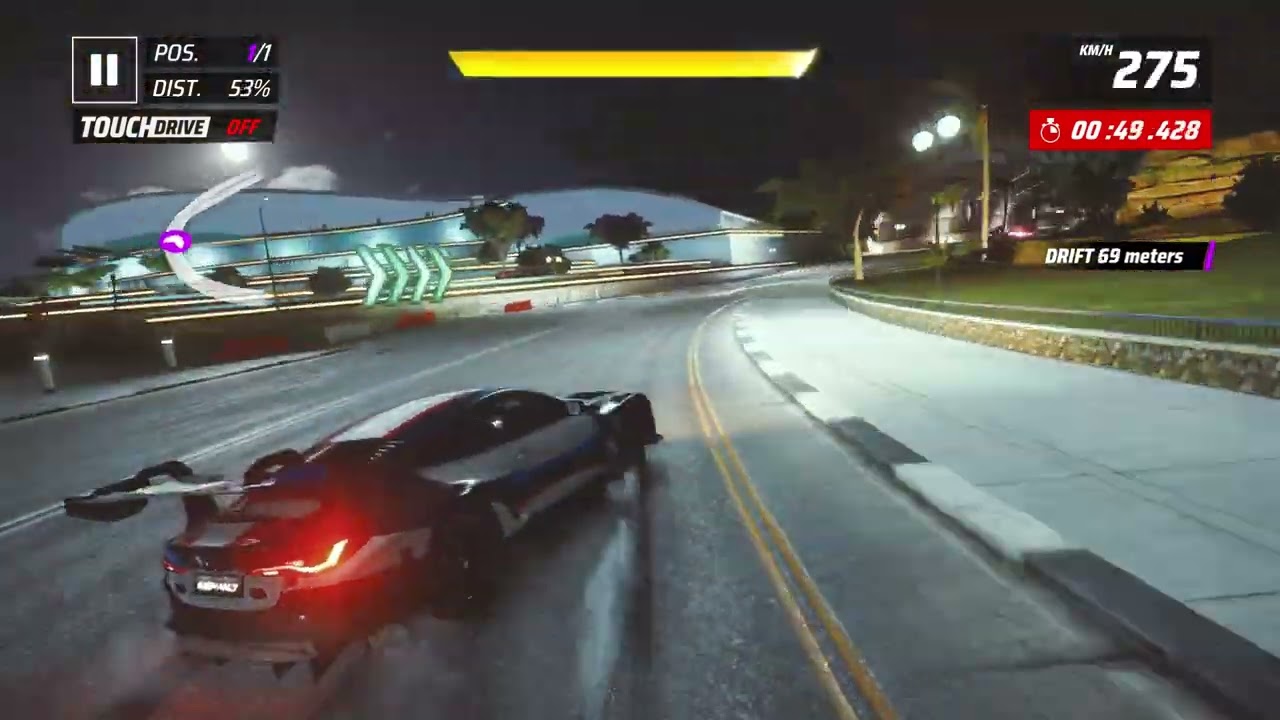 Asphalt Legends - Car Hunt Riot - M4 GT3 x Aquarium Sprint - 1:27.075