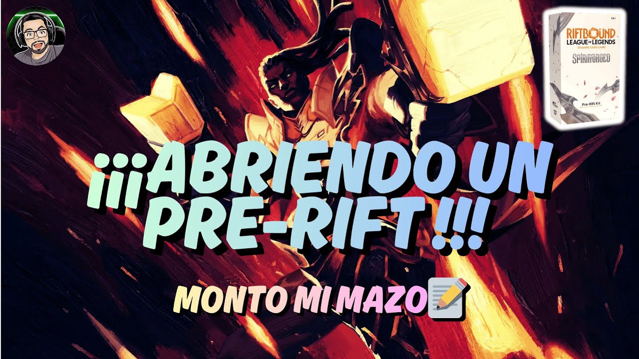 ABRO un PRE-RIFT de Spiritforged y monto mi mazo | Riftbound TCG