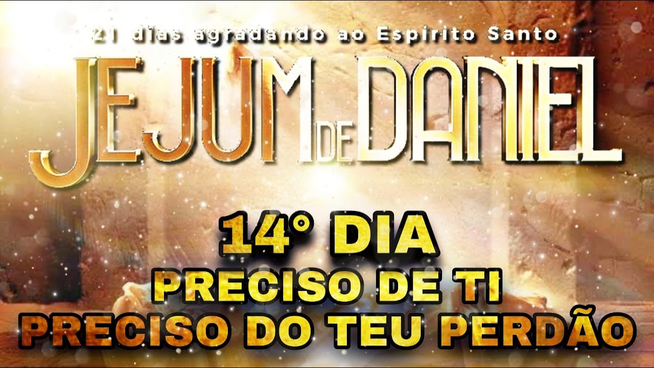 PRECISO DE TI - 14º DIA JEJUM DE DANIEL | ANDRÉ BARROSO (COVER)