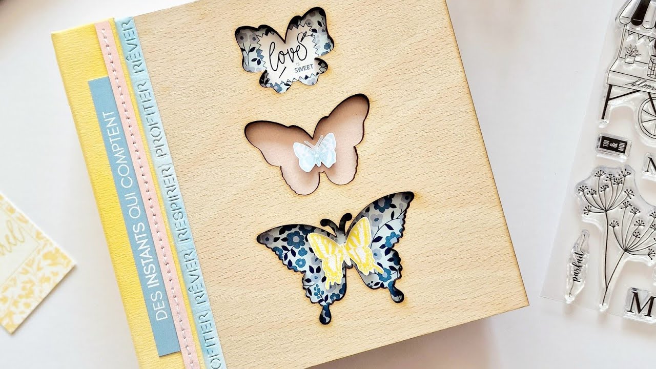 VARIATIONS CRÉATIVES : tutoriel album DES INSTANTS QUI COMPTENT