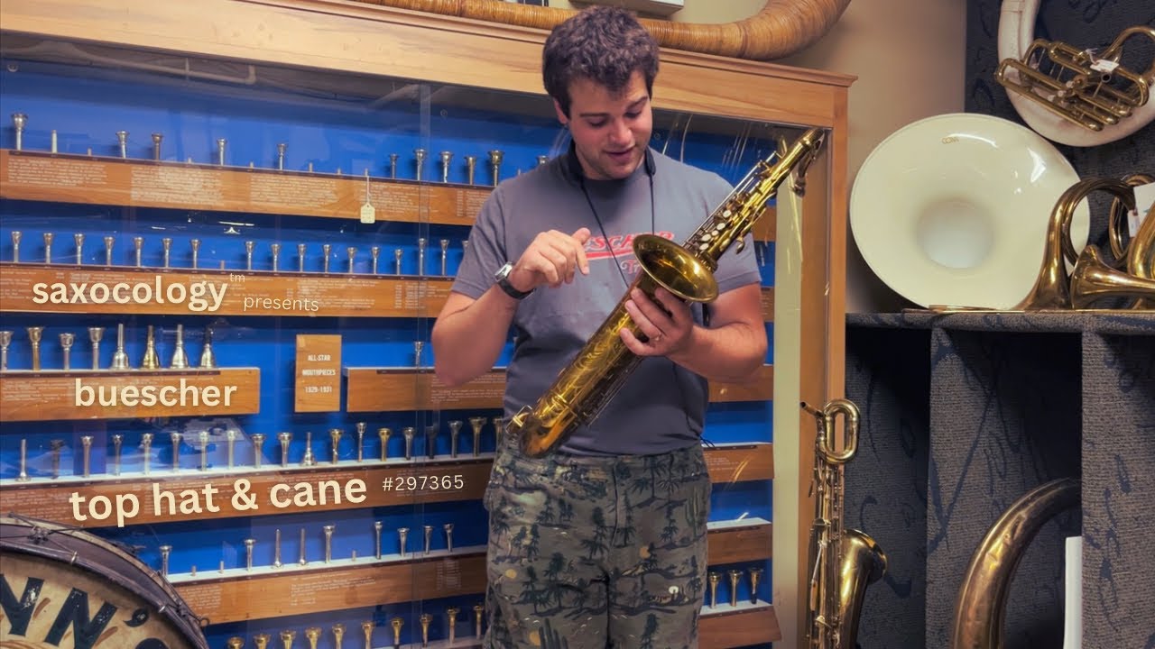 #saxocology presents: buescher top hat & cane tenor #297365!