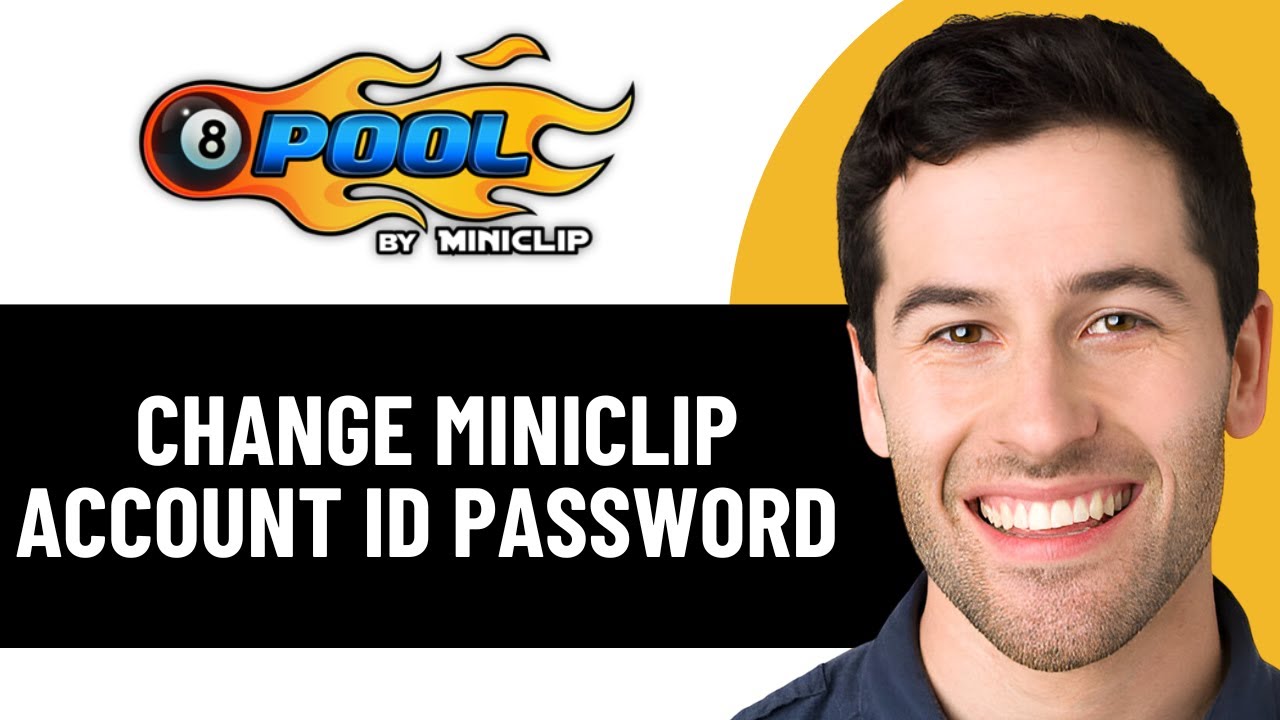КАК ИЗМЕНИТЬ ИДЕНТИФИКАТОР И ПАРОЛЬ УЧЕТНОЙ ЗАПИСИ MINICLIP В ИГРЕ 8 BALL POOL (2026)