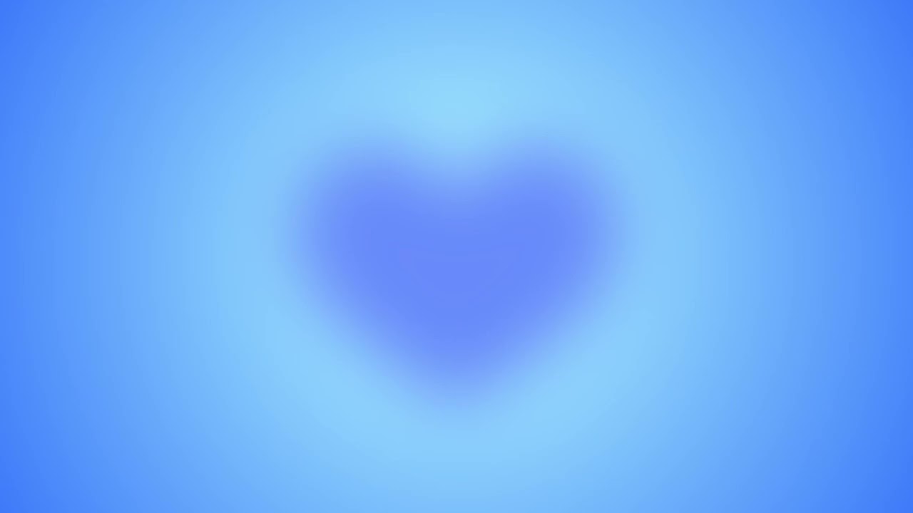 Pastel blue aura heart wallpaper ♡ soft blue aesthetic background loop
