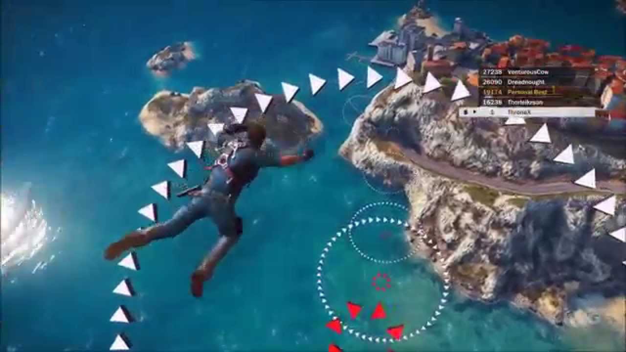 Just Cause 3 - Manaea Tour | Wingsuit Course Challenge - Free Roam Gameplay (PC HD) [1080p60FPS]