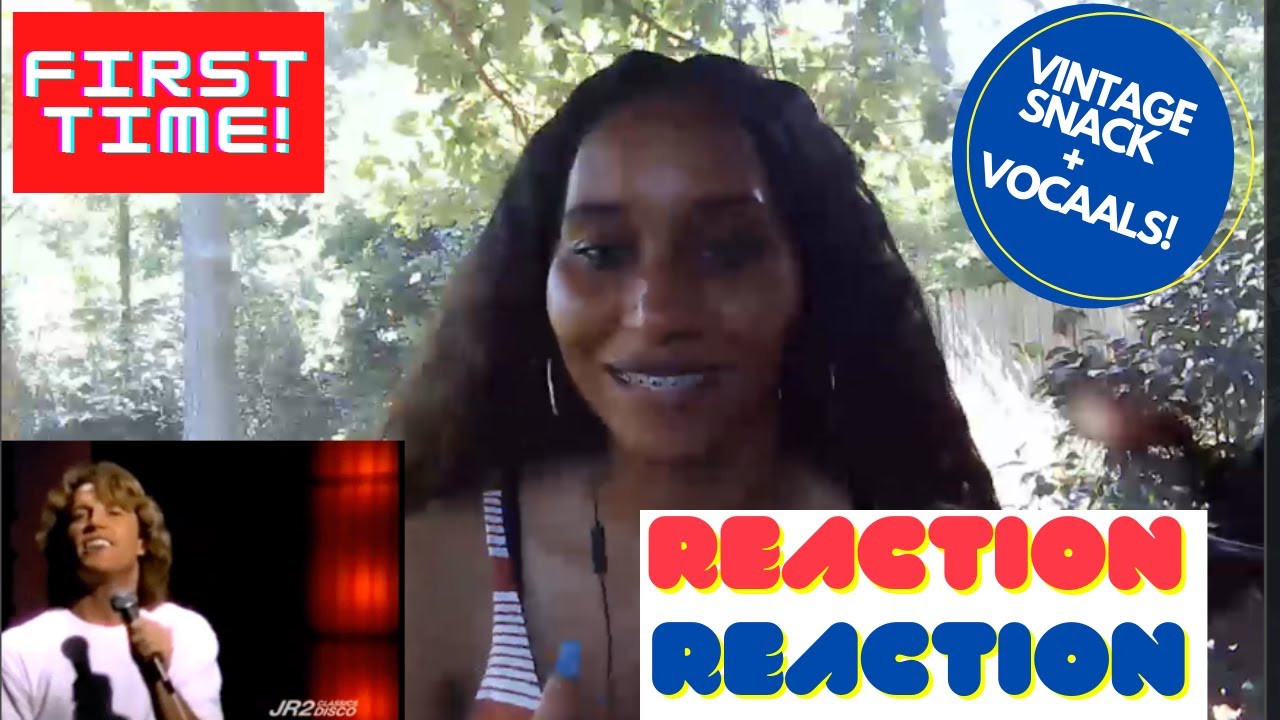 Andy Gibb Reaction Shadow Dancing (VINTAGE SNACK WITH VOCAAALS!) | Empress Reacts