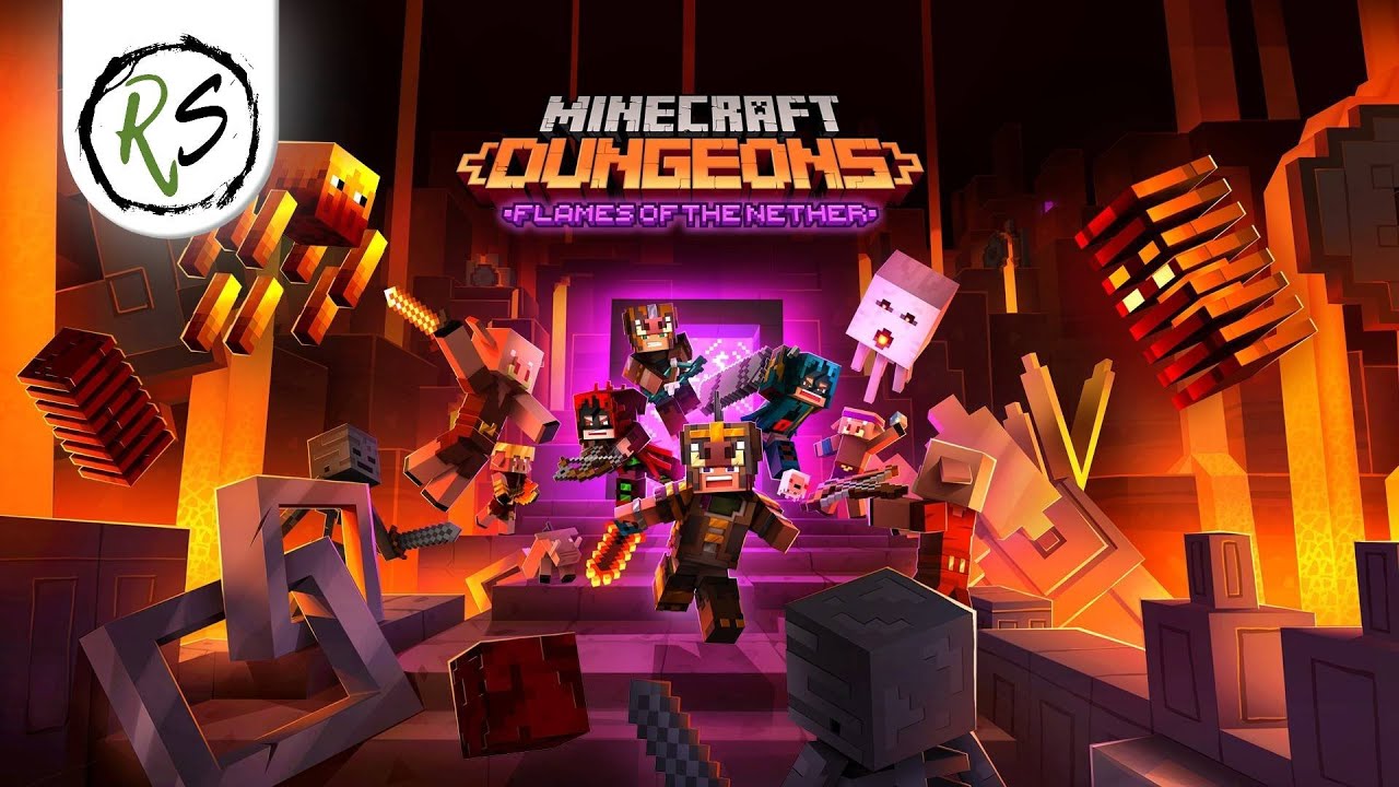 MINECRAFT DUNGEONS ➤ ИГРА С ОГНЕМ (без комментариев) ➤ FLAMES OF THE NETHER
