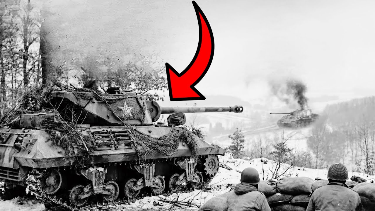 Neviděli To Přijít: Americké 90mm Dělo Zasáhlo Němce ze Vzdálenosti 3 000 Yardů | WWII