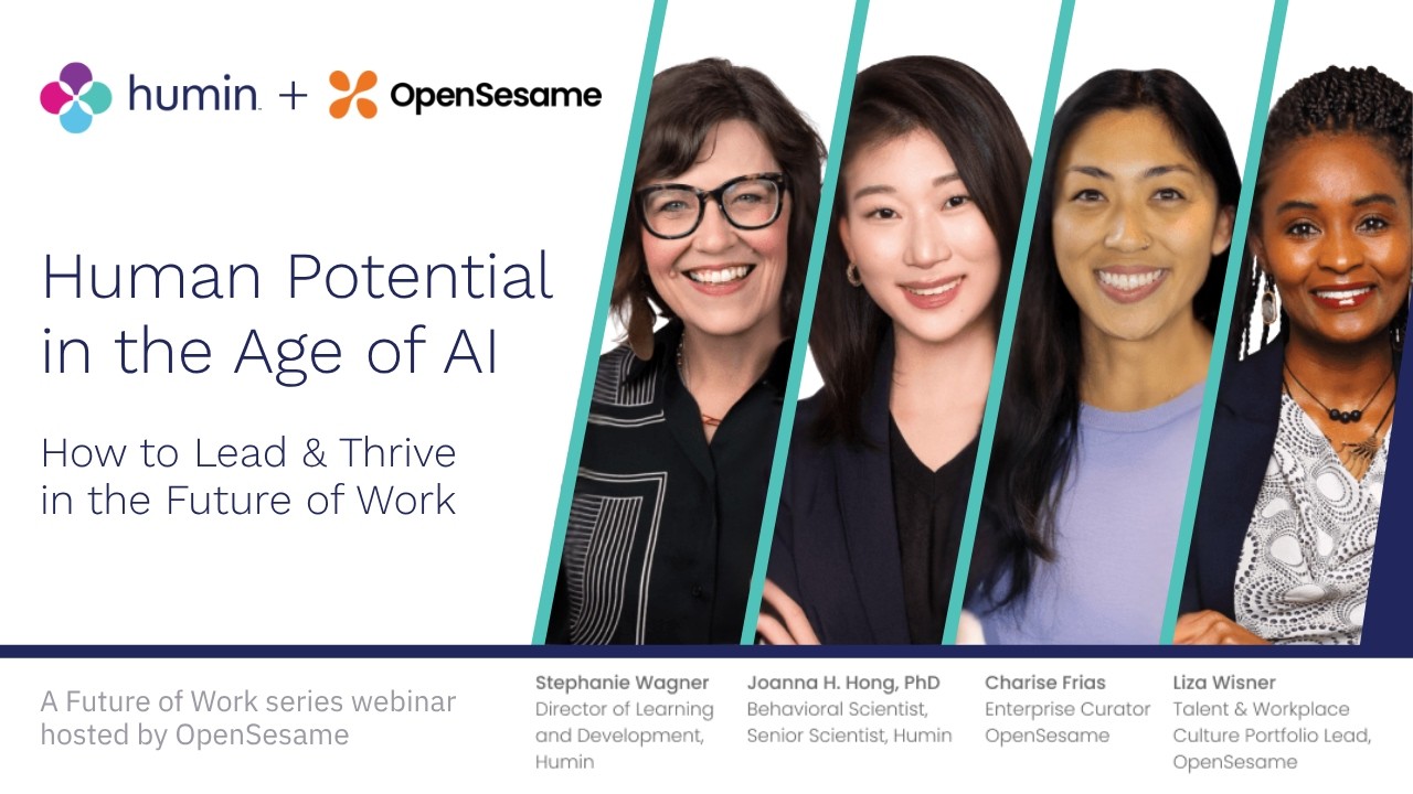 Human Potential in the Age of AI: How to Lead & Thrive in the Future of Work