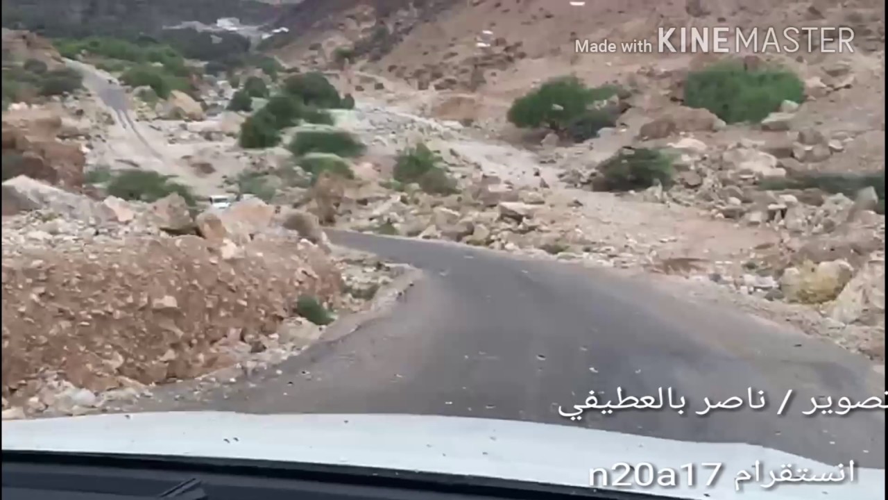 من اروع الفديوهات من وادي بدش مع الامطار 2016 بتقنية HD