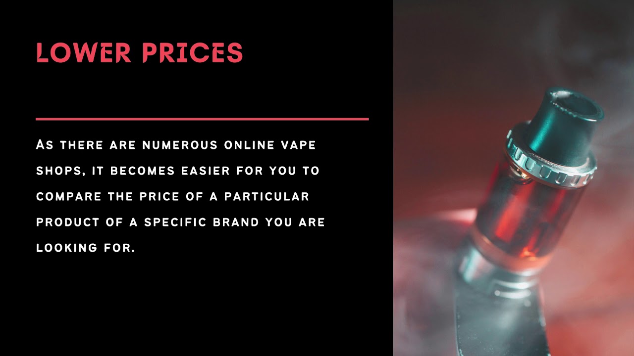 Top Reasons to Buy from an Online Vape Shop