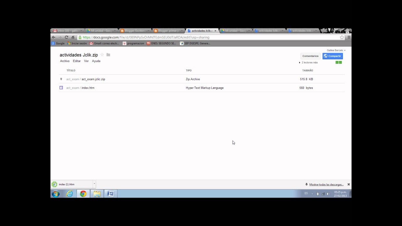 Tutorial descarga actividades JClic
