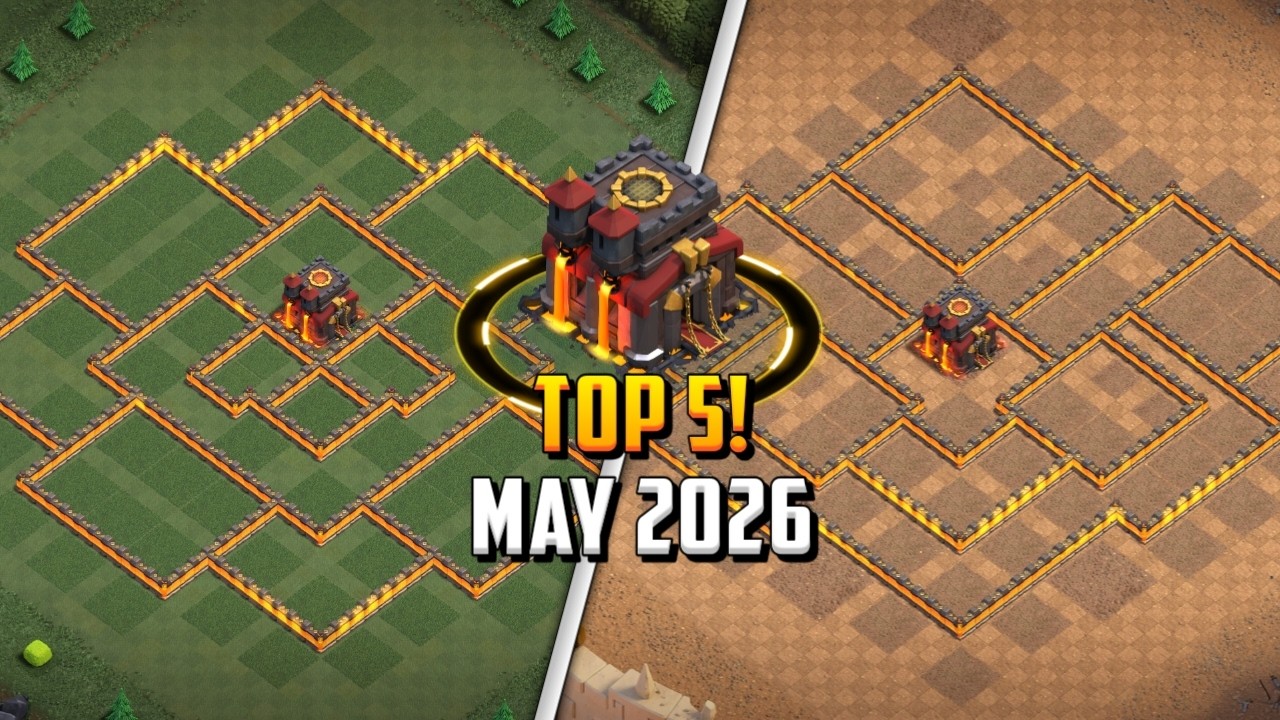 TOP 5! Town Hall 10 (Th10) Hybrid Base Layout + Copy Link 2026 | Clash of Clans