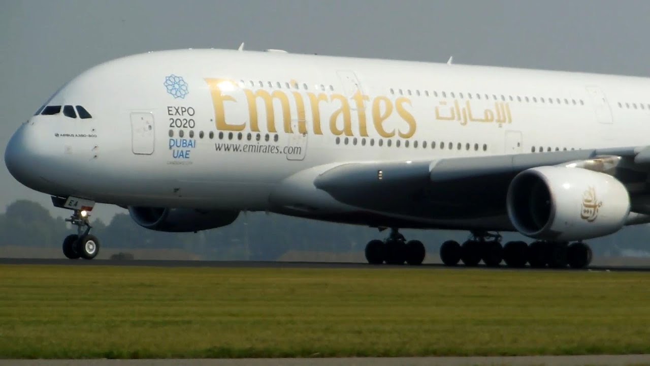 A day at Amsterdam Airport Schiphol - Full day Compilation