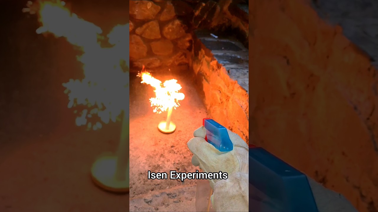 DIY Fire Toy Gun #experiment #asmr #diy