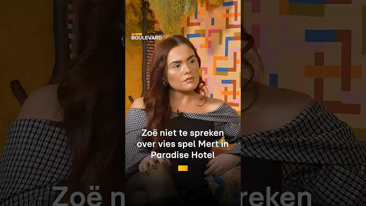 Zoë niet te spreken over vies spel Mert in Paradise Hotel | RTL Boulevard