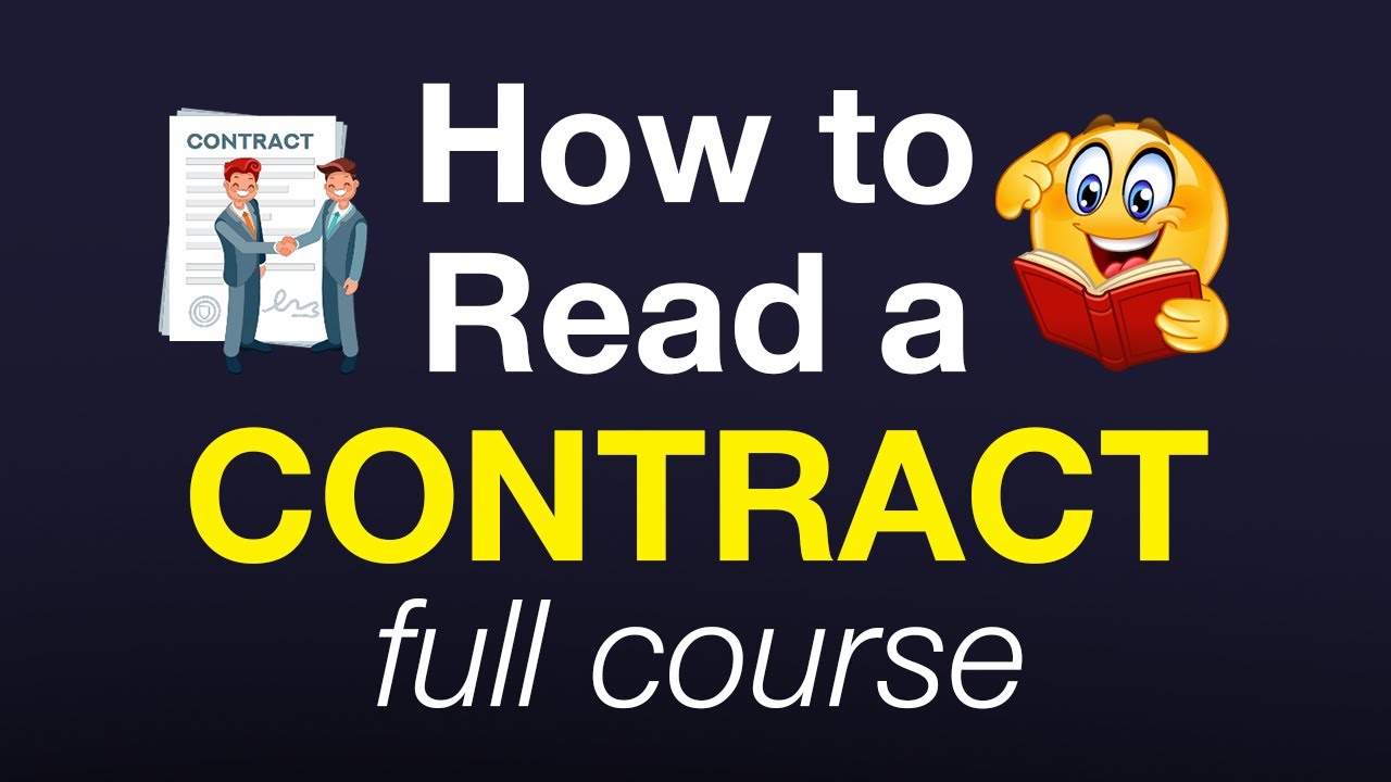 How to Read a Contract – Full Course