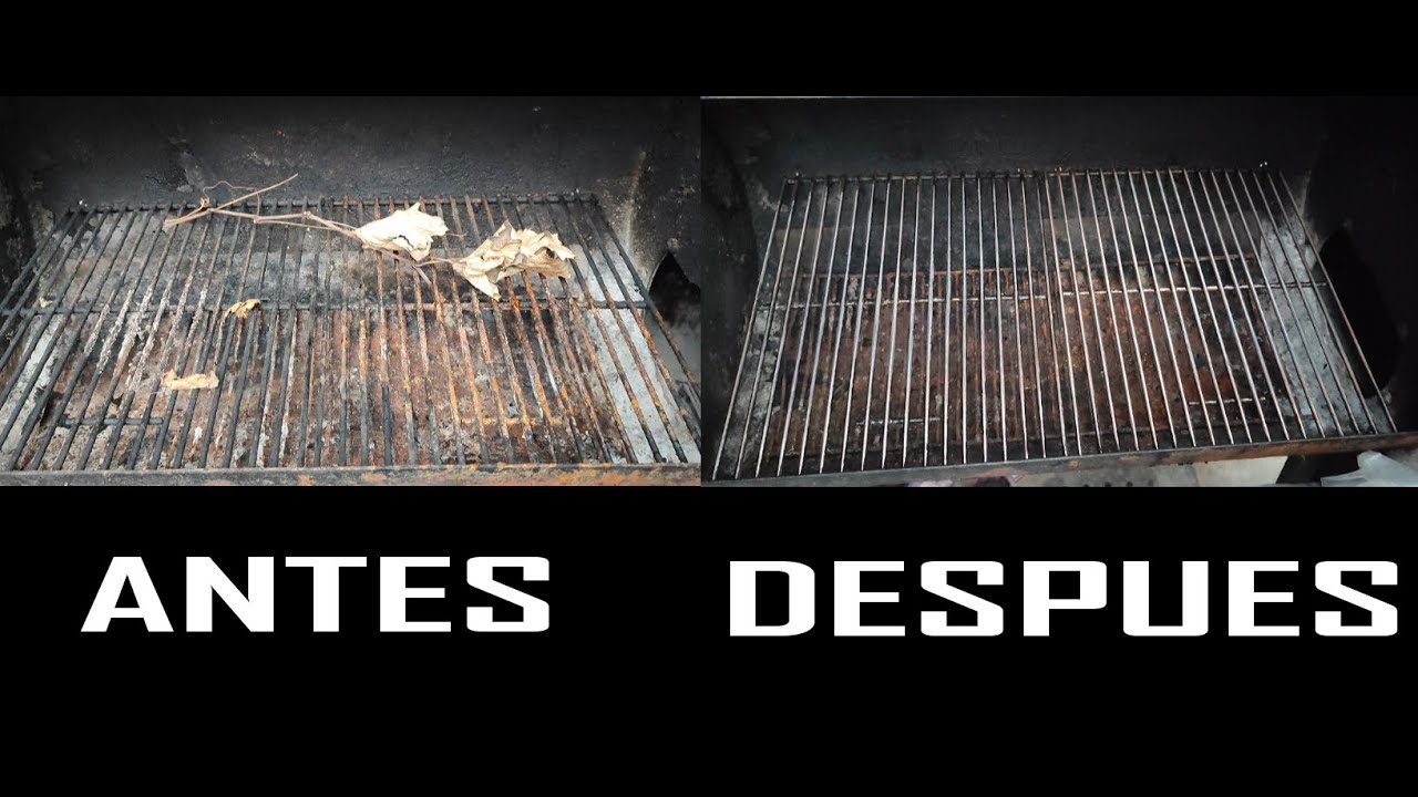 Cómo Limpiar una Parrilla Oxidada en Casa (5 Métodos Probados) 🔥