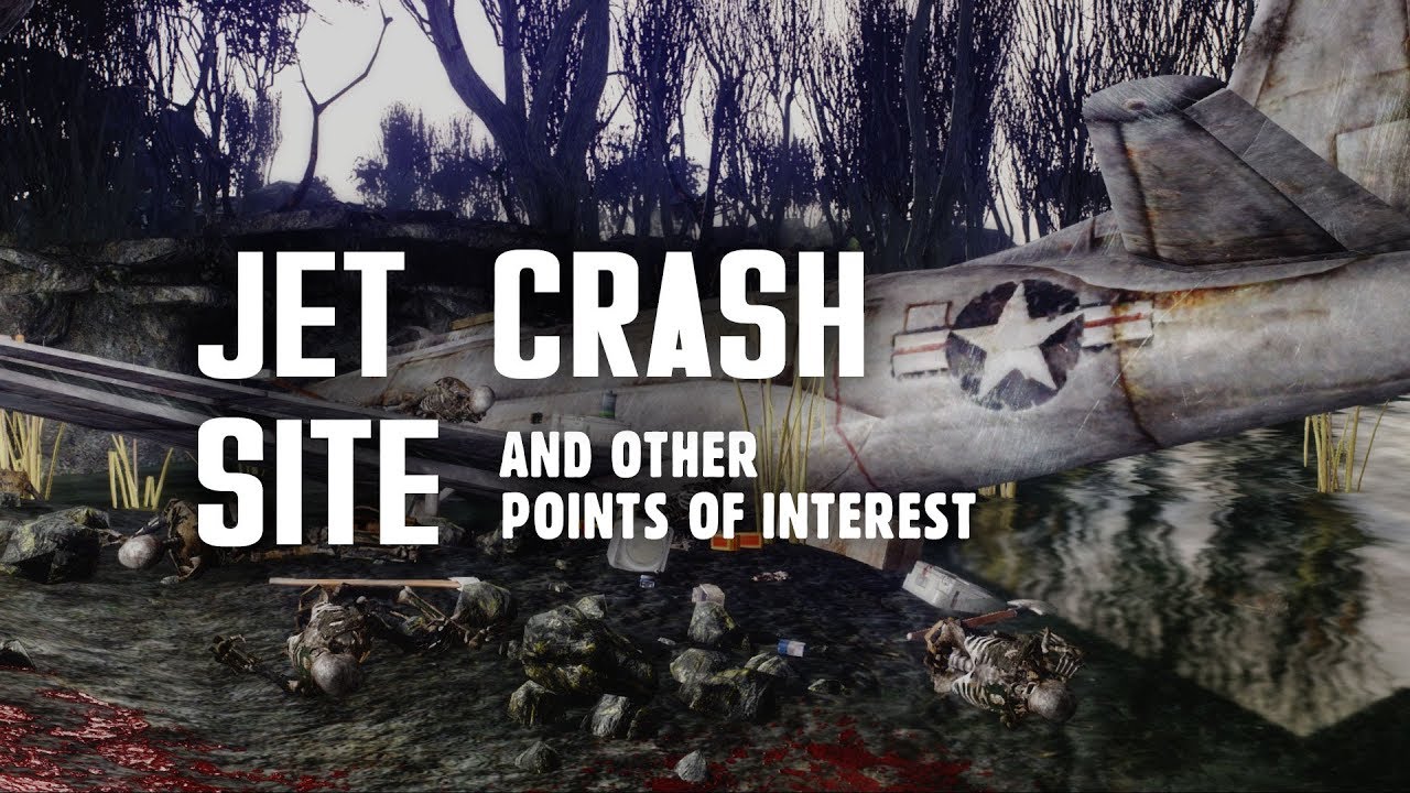 Point Lookout Part 9: The Jet Crash Site & Other Points of Interest - Fallout 3 Lore