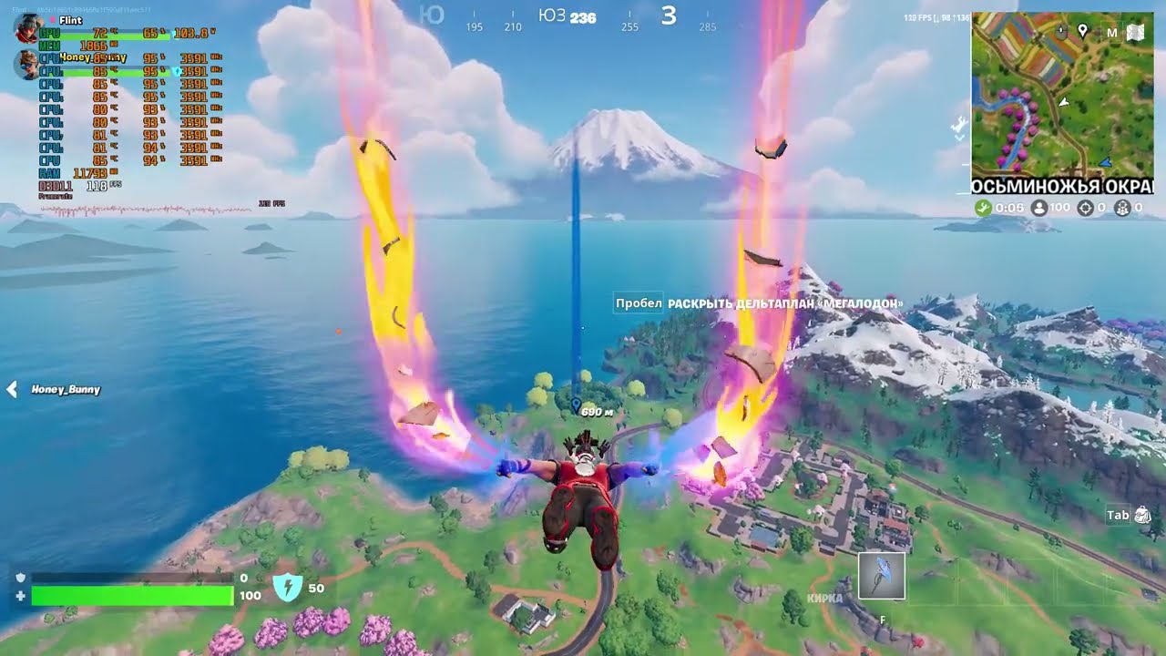 Fortnite на i7 920 + GTX 960 2GB | Тест производительности 2025