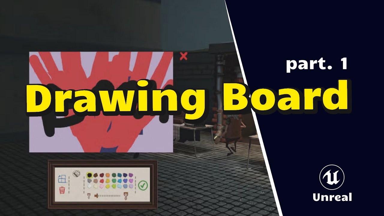 Unreal - Drawing with Render Target Texture (Pt.1)