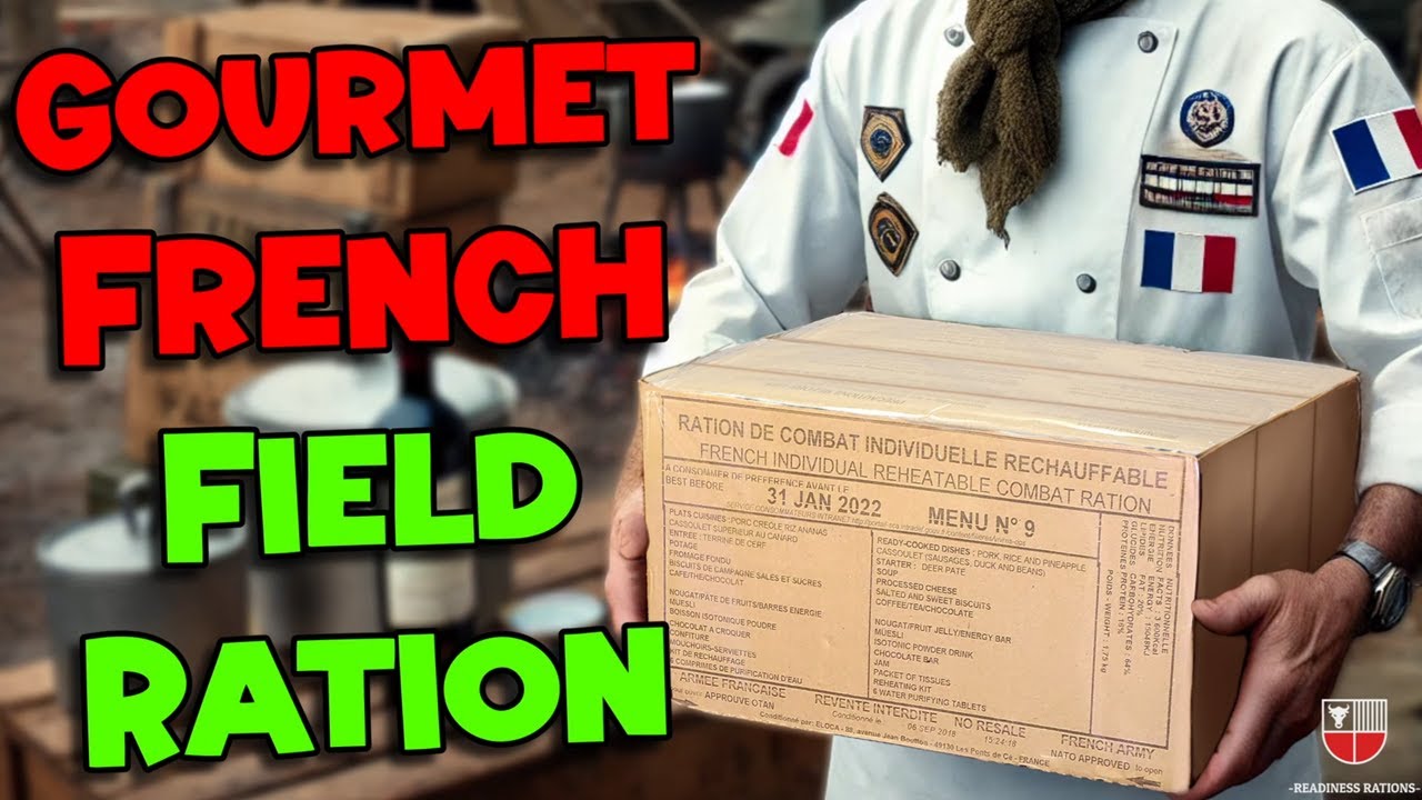 French Military MRE (RCIR) 24-Hour Combat Ration 🇫🇷 NATO Forces Meal Ready To Eat Taste Test Review