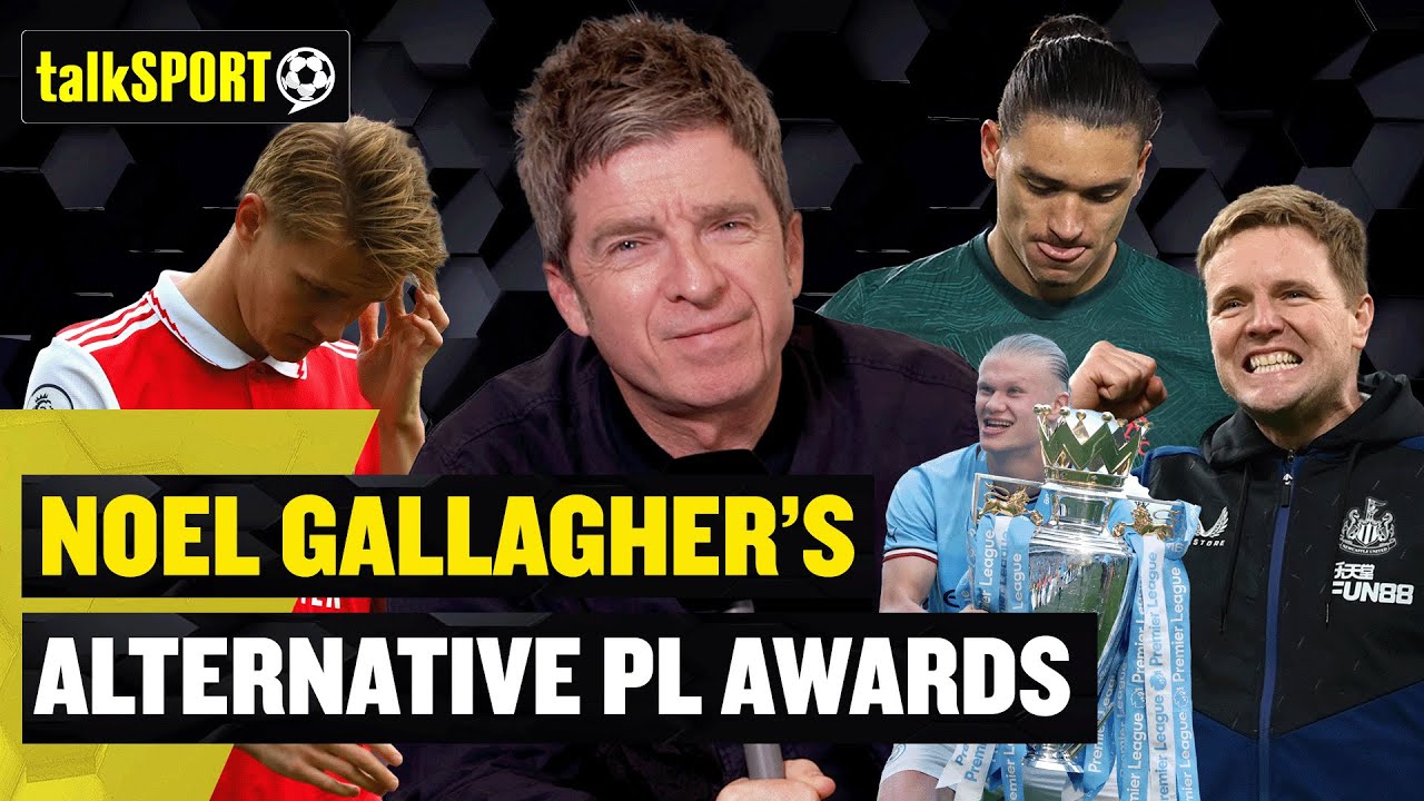 🔥 Arsenal fans are b******* 😮&zwj;💨 Nunez is s*** 👀 Noel Gallagher's Alternative Premier League Awards