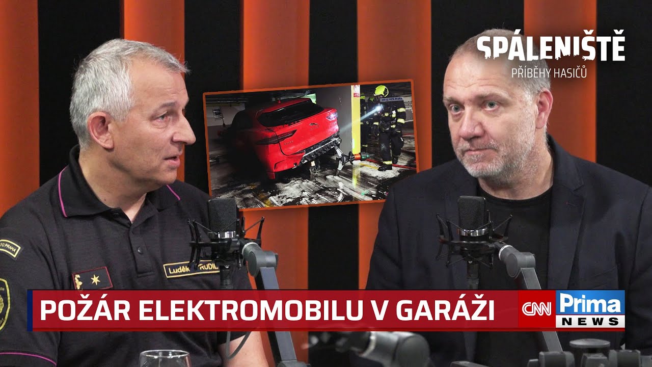 Jak vypadá požár elektroauta? Žíravina i kontaminovaná voda, líčí hasič extrémně složitý zásah
