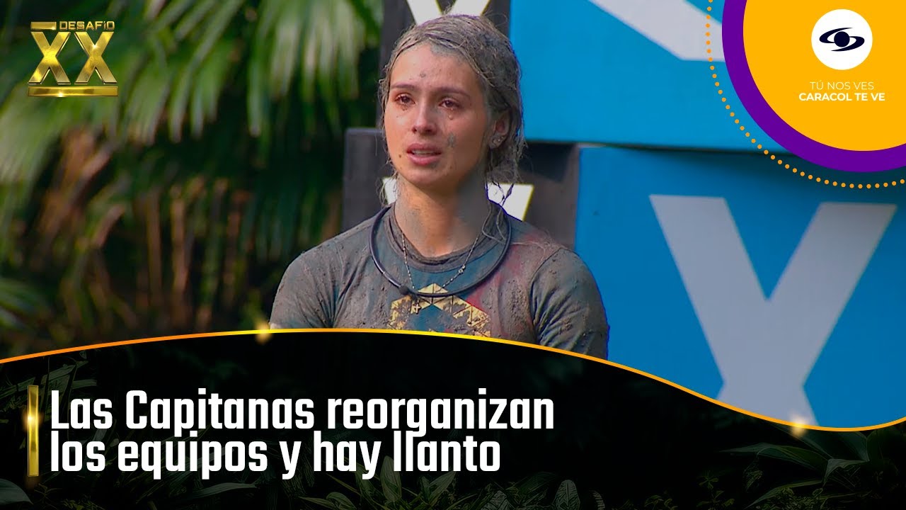 Las capitanas eligen a los desafiantes de sus equipos: Cambios inesperados |  Desaf&iacute;o XX