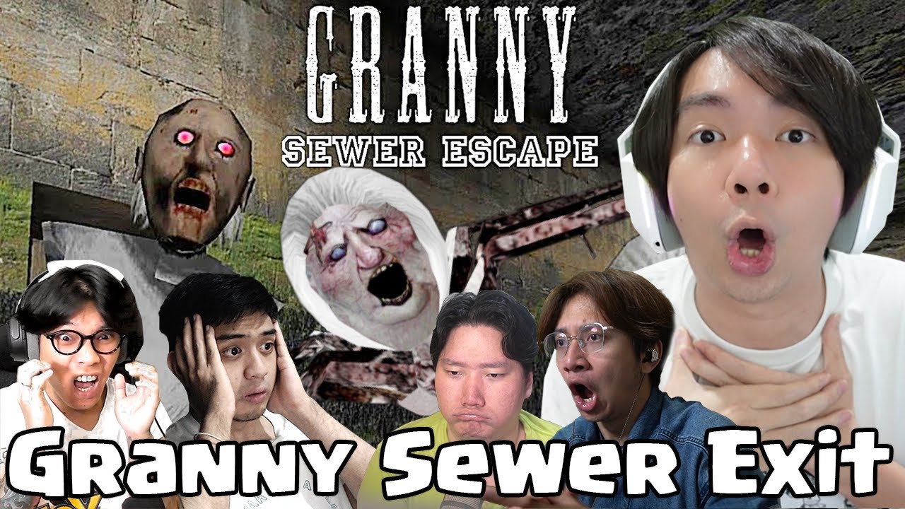 Mari Kita Keluar Lewat Selokan - Granny Multiplayer Sewer Escape